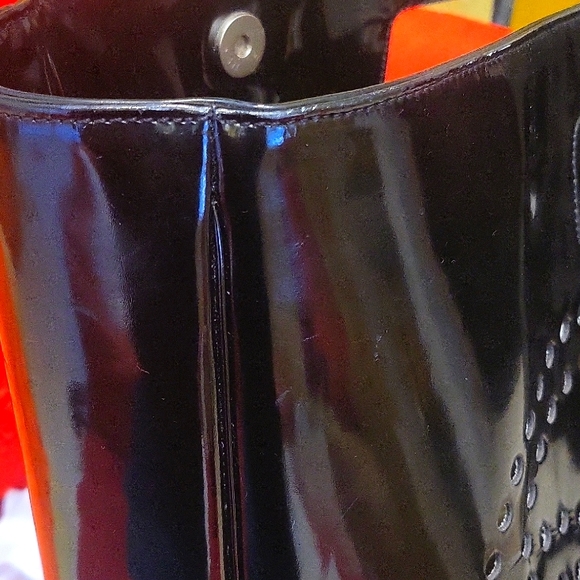 🚨(Semi Project) Chanel Triple Cocomark Patent Tote with COA(s). Sold-AS-IS. - Picture 6 of 17